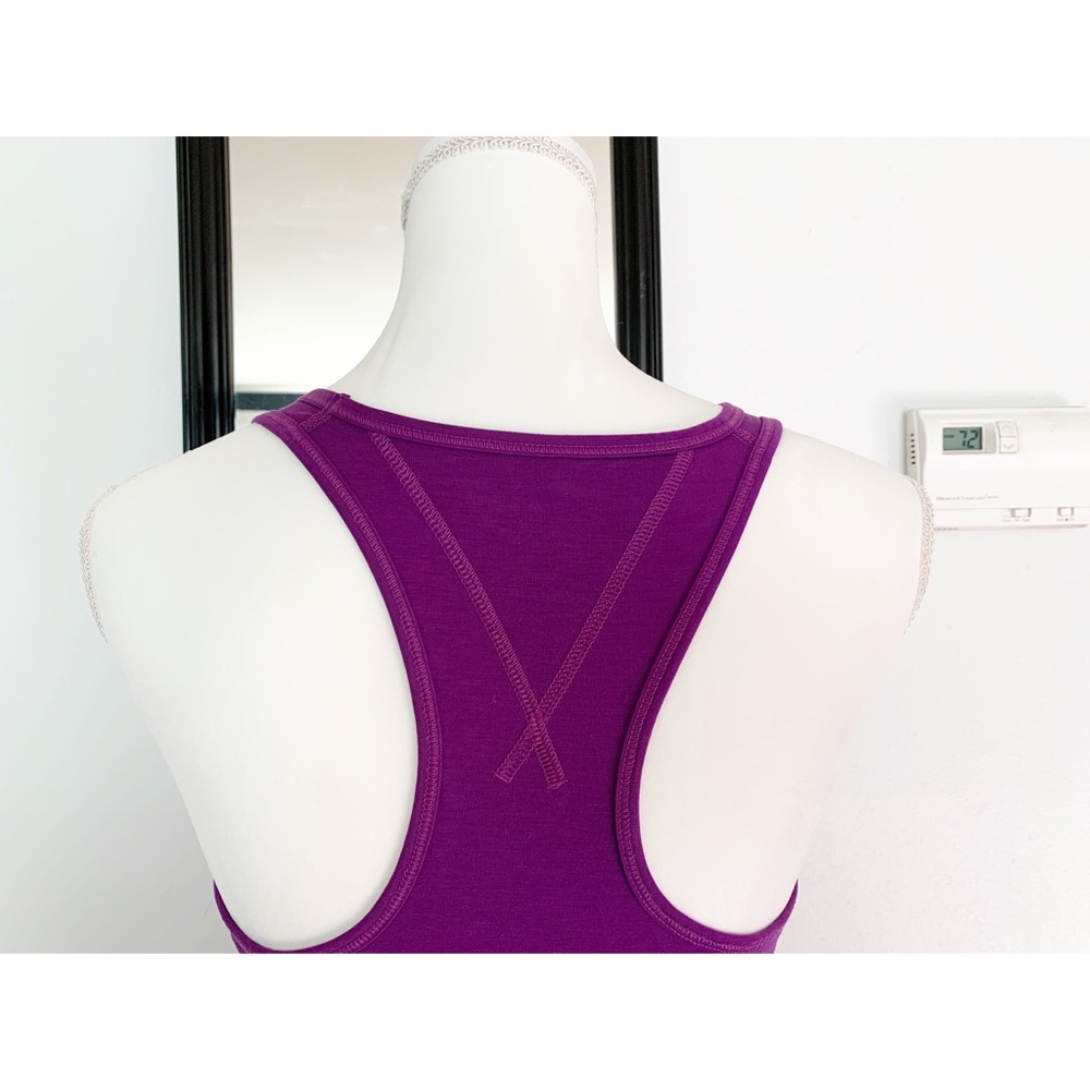 Lucy Purple Racerback Top Size Medium - Picture 5 of 8